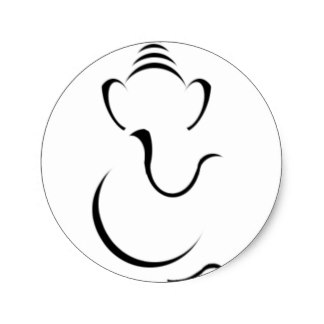 Ganesh Stickers | Zazzle