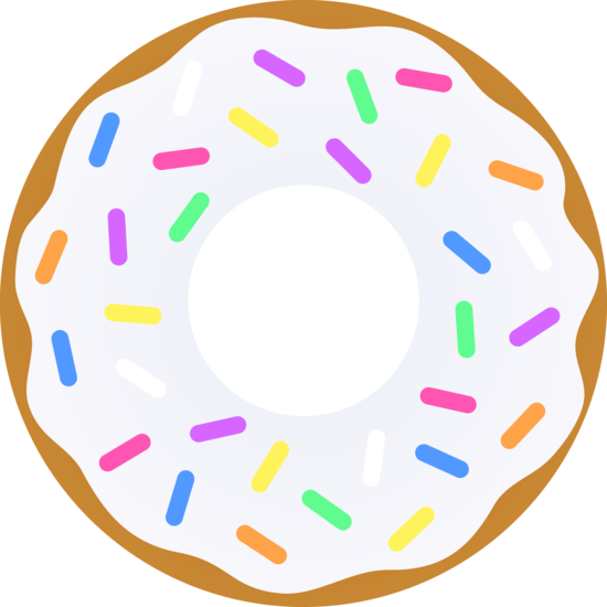 429 views Donut Clipart