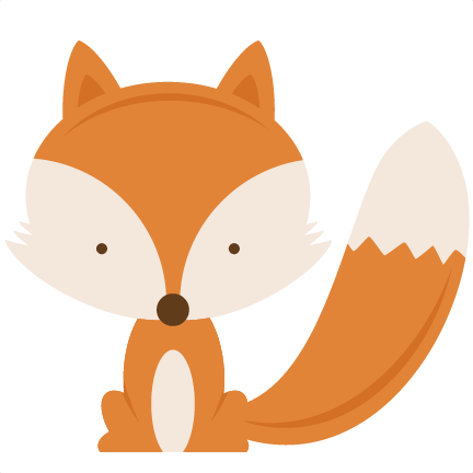 Transparent background fox clipart