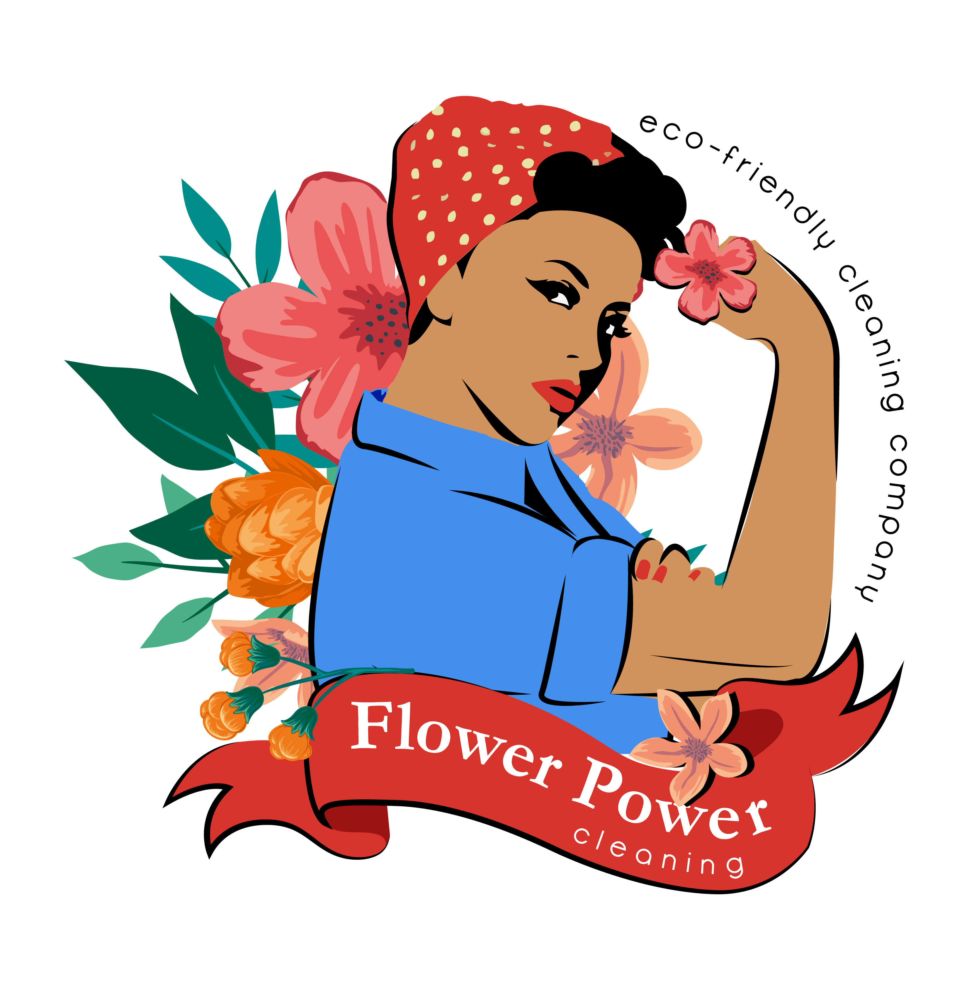 flowerpowercleaning | Flower Power Logo