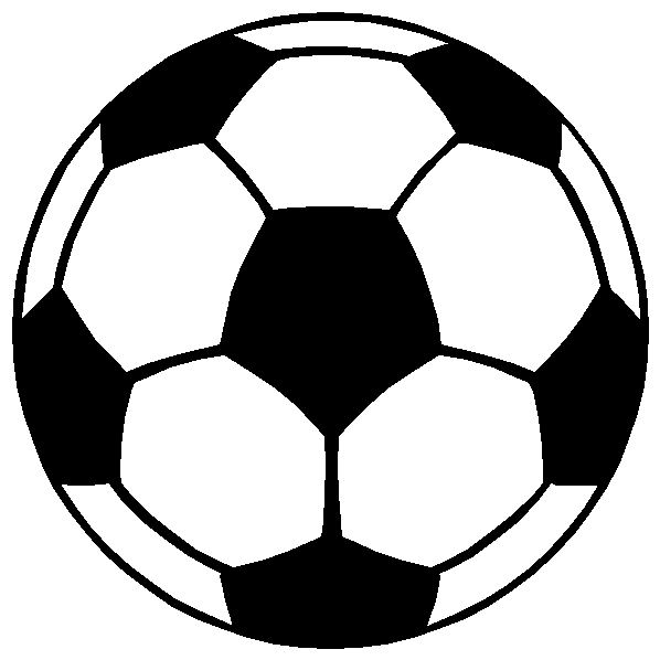 Soccer Ball Outline Clipart