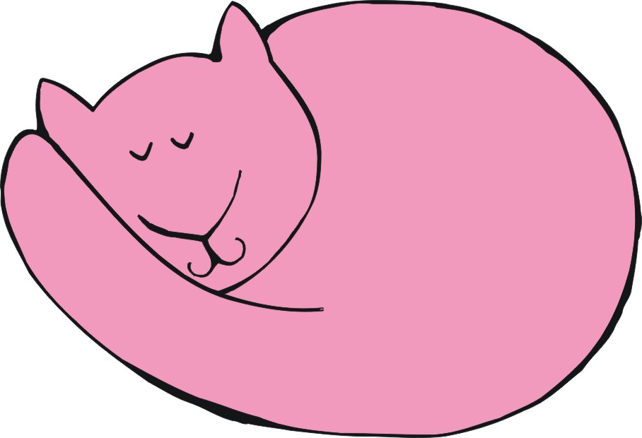 Cartoon Sleeping Cat - ClipArt Best