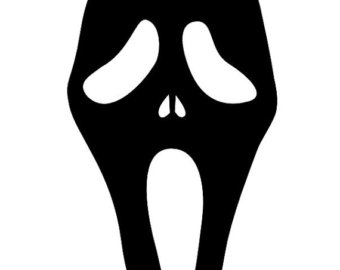 Scream mask clipart