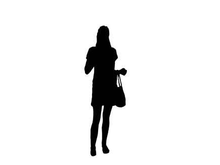 PresentationPro - Silhouette Woman Standing 06