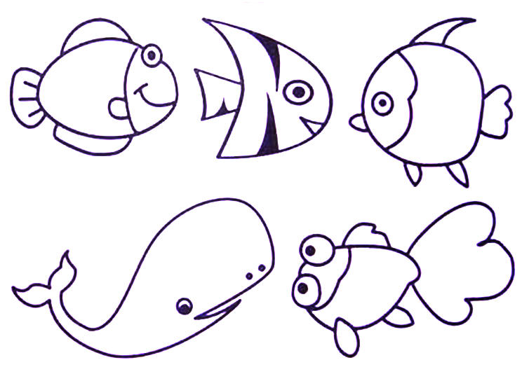 Coloring Pages Marine Animals - Coloring Pages