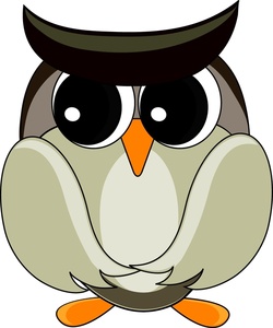 Free Owl Clip Art Image - Barn Owl