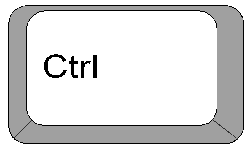 Keyboard key clip art