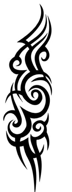 Gallery of free tribal upper arm tattoo flash designs. Picture ...