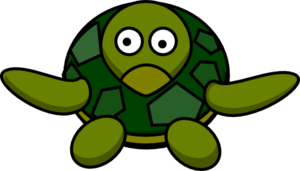 Cute Turtle clip art - vector clip art online, royalty free ...