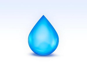 Water Drop Template