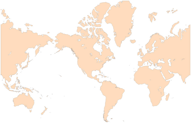 World Map Outline Vector - ClipArt Best