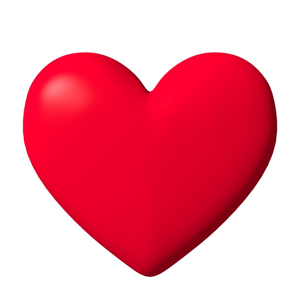 Picture Of A Big Red Heart - ClipArt Best