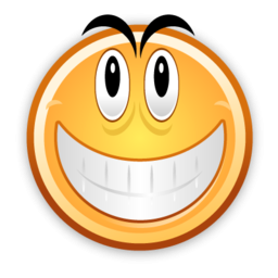 Smiley Big Grin Icon, PNG ClipArt Image
