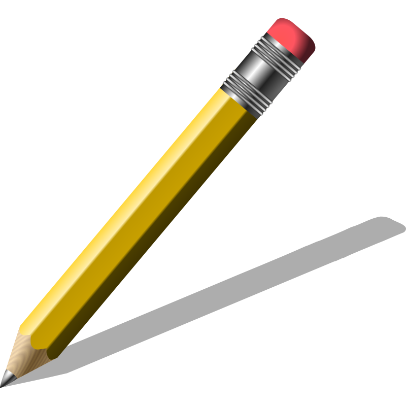 Free Pencil Clip Art