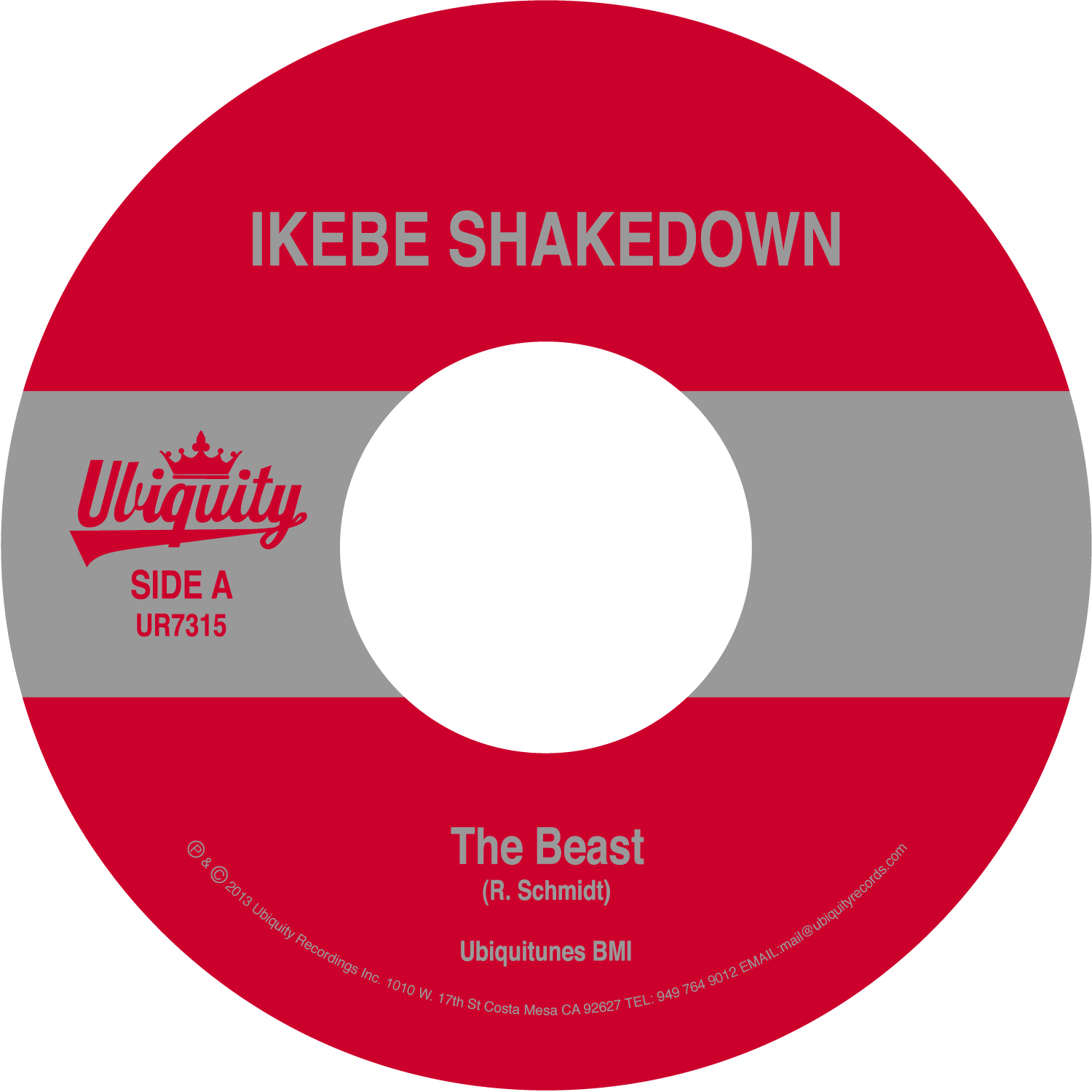 NEW IKEBE SHAKEDOWN 45 RELEASED THIS WEEK « Record-