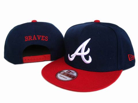 wholesale cheap MLB Baseball Snapback Caps Atlanta Braves Fitted ...