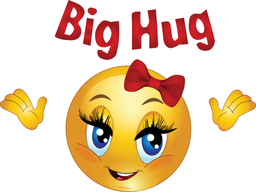 Big Hug Smiley Emoticon Clipart Royalty Free Public ...
