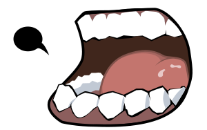 Mouth and Teeth Clipart, vector clip art online, royalty free ...