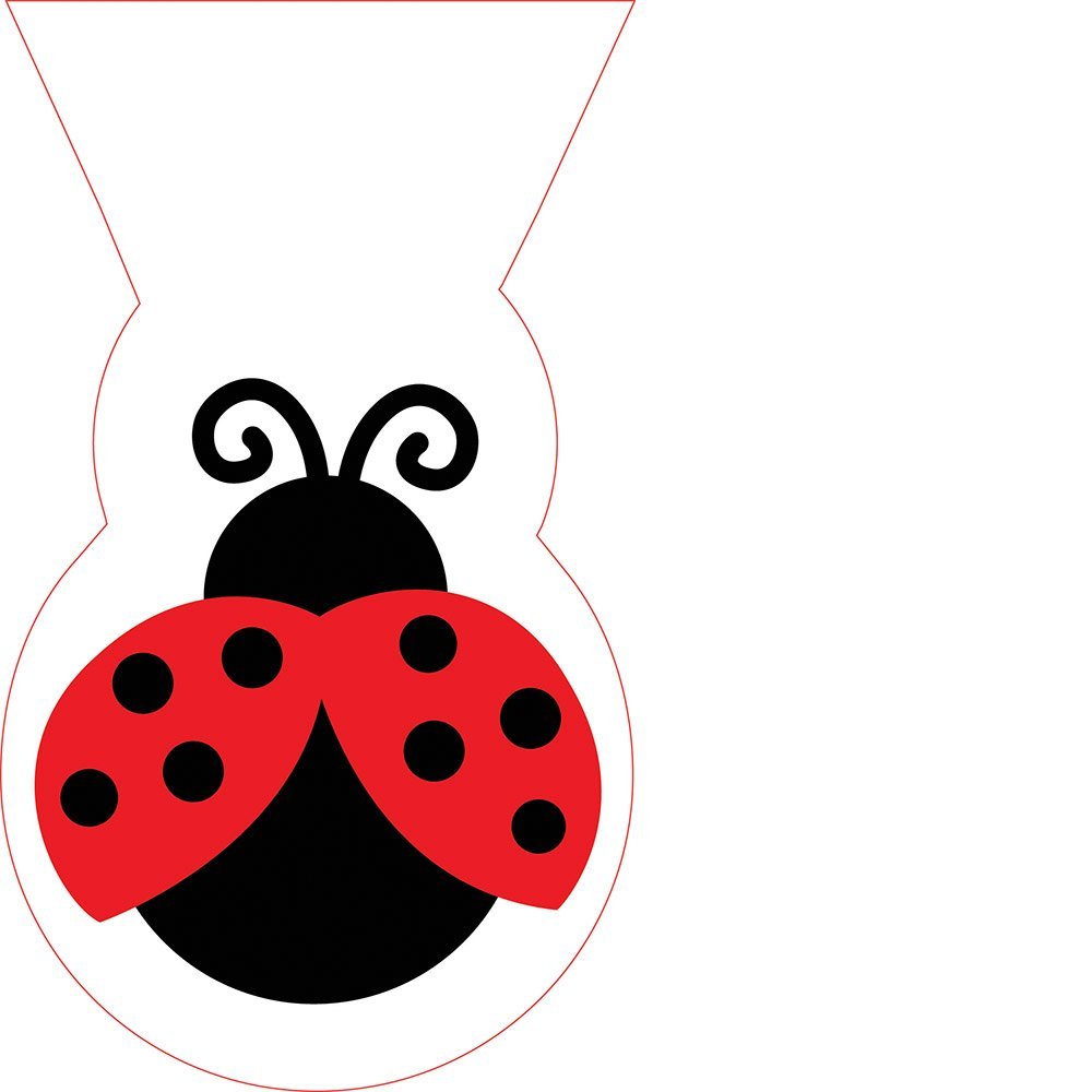 Cute Ladybug Stickers | Ladybug Party Decorations