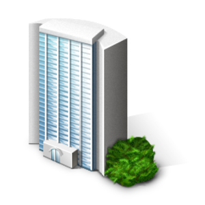 Company Building 256 image - vector clip art online, royalty free ...