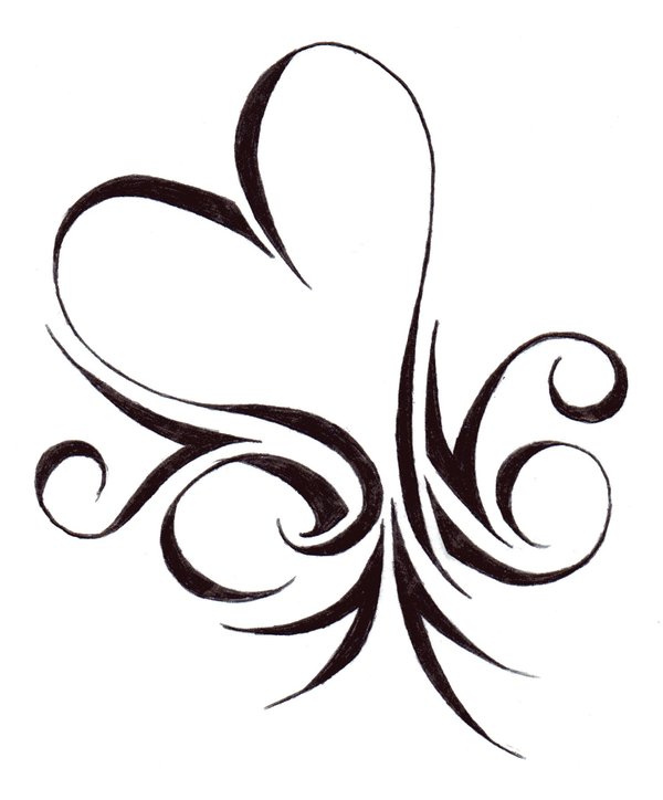 Feminine Stars And Hearts Tattoos - ClipArt Best - ClipArt Best