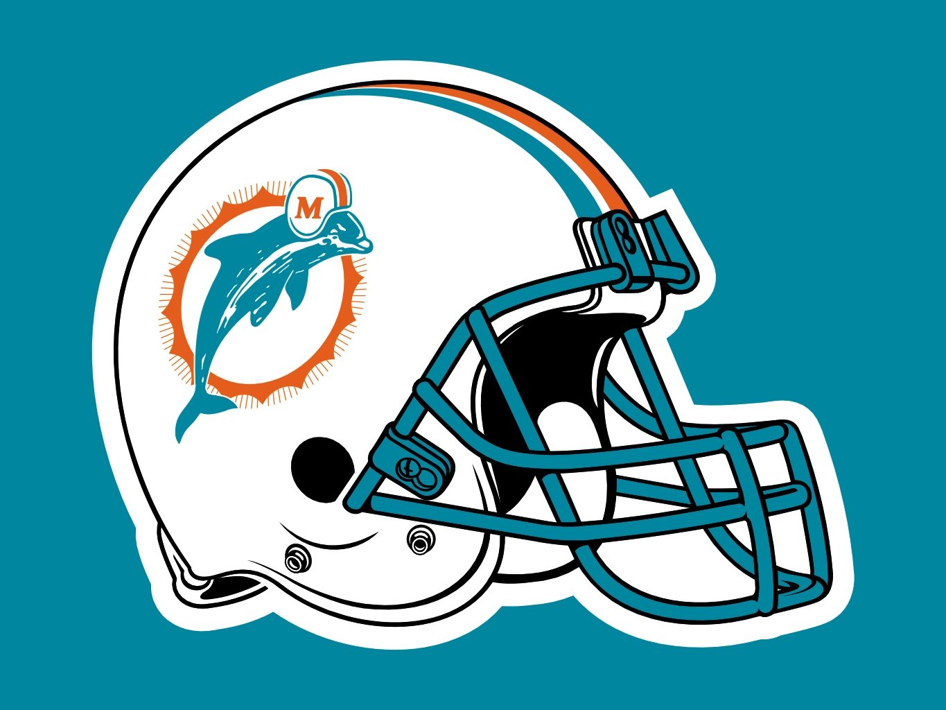 miami dolphins logo clip art free - photo #37