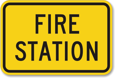 Fire Department Signs | Best Deals from MySafetySign