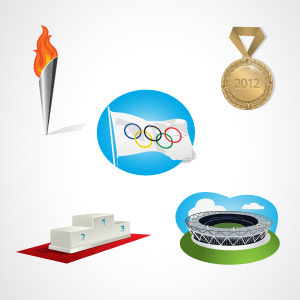 Free Vector Art & Graphics :: Olympic Elements Vector