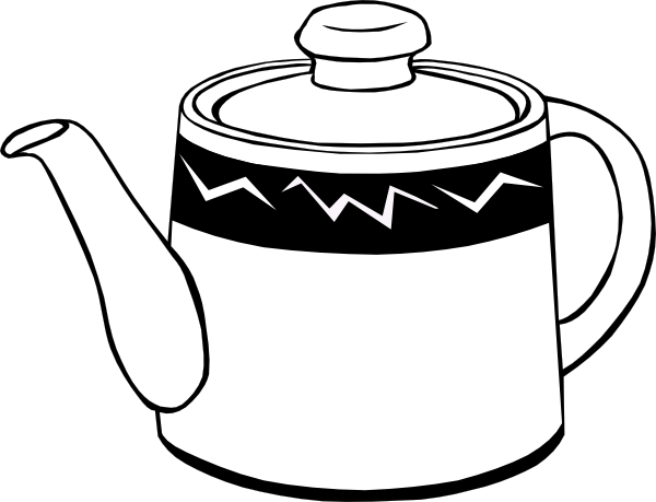 Tea Pot clip art - vector clip art online, royalty free & public ...