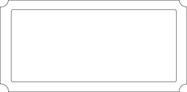 Blank Ticket Template Free