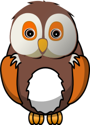 Free Fluffy Owl Clip Art