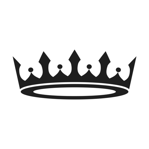 crown clipart black and white - photo #29