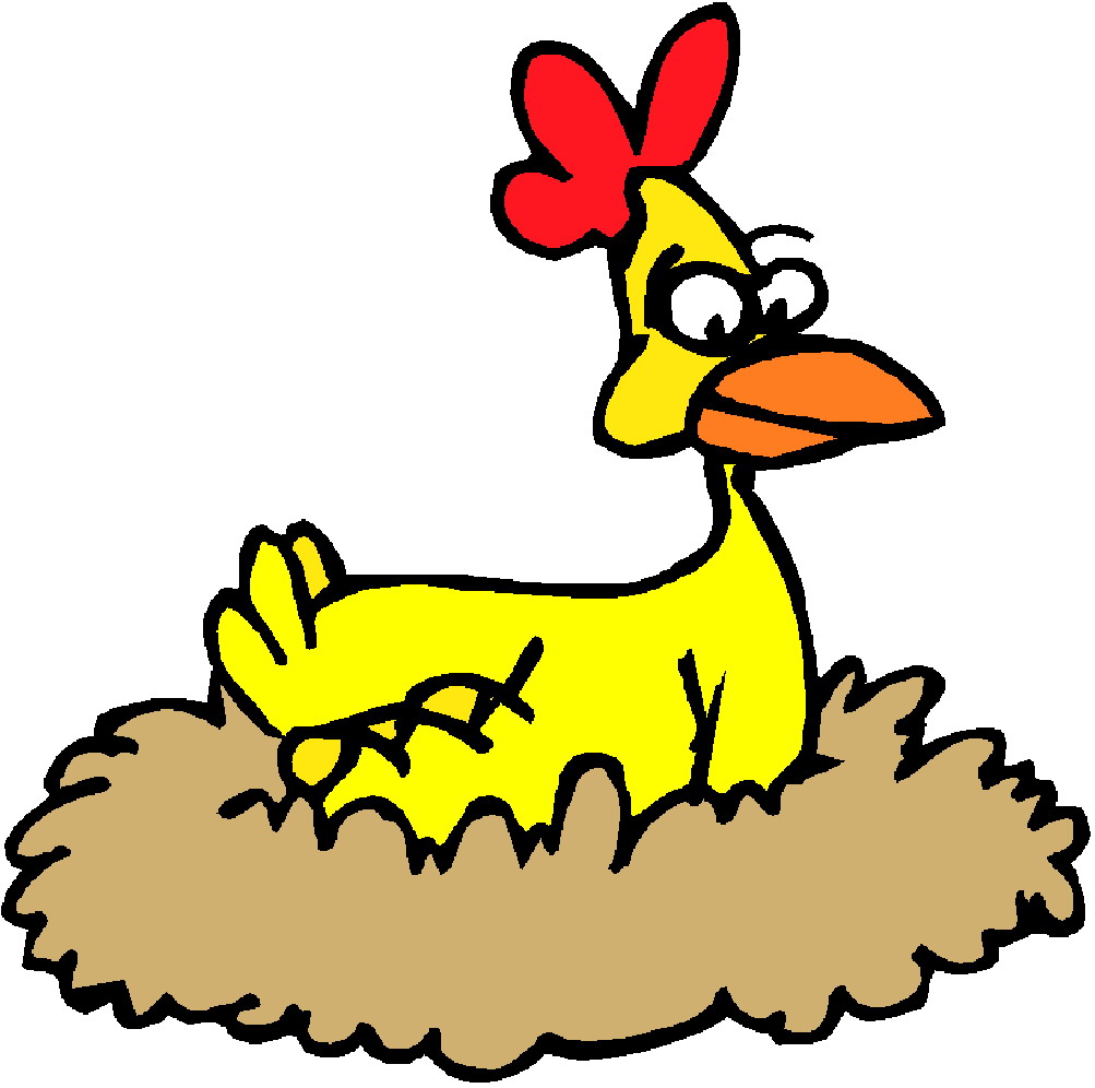 Animated Chicken Clip Art