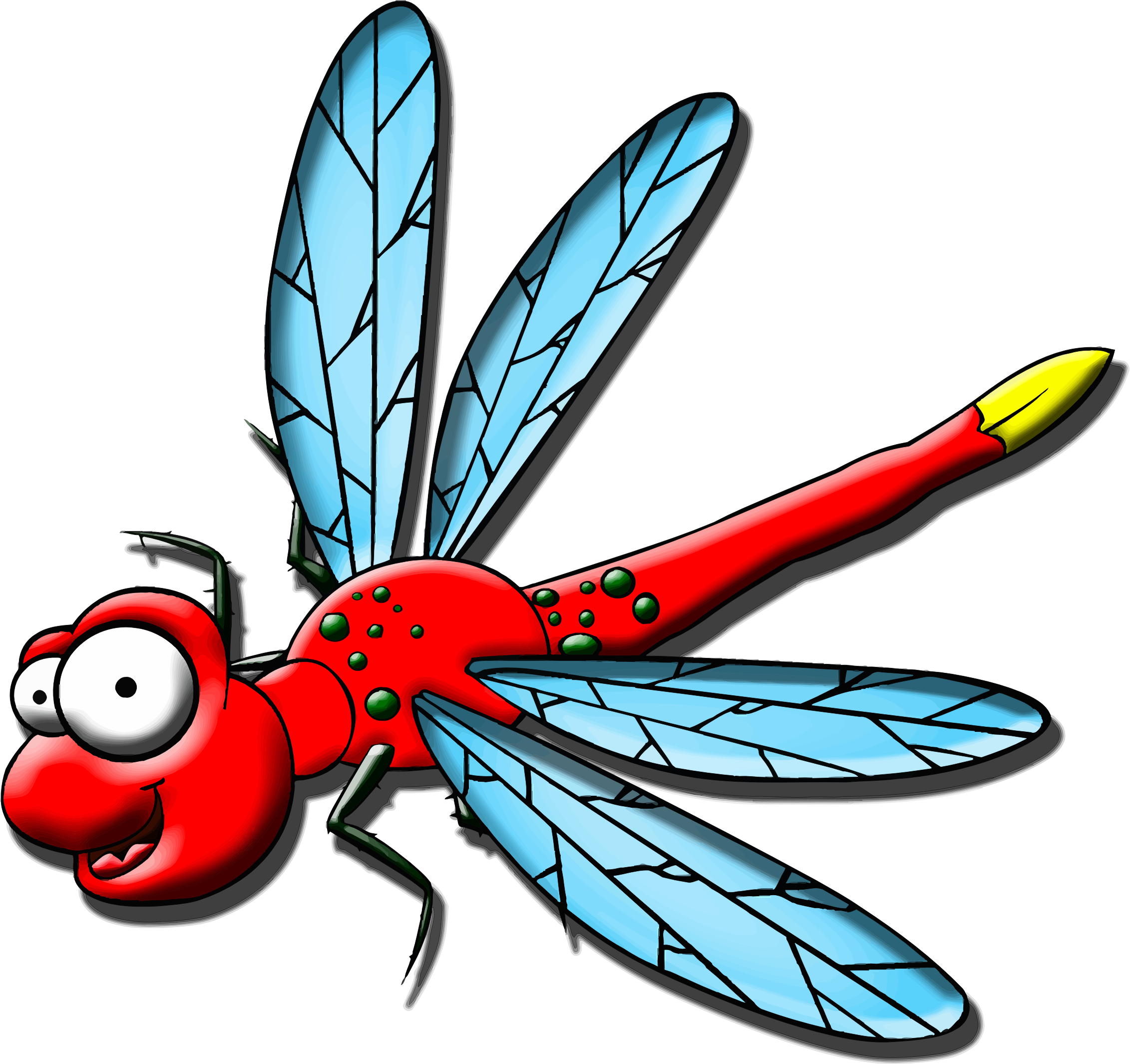Cartoon Dragonfly - ClipArt Best