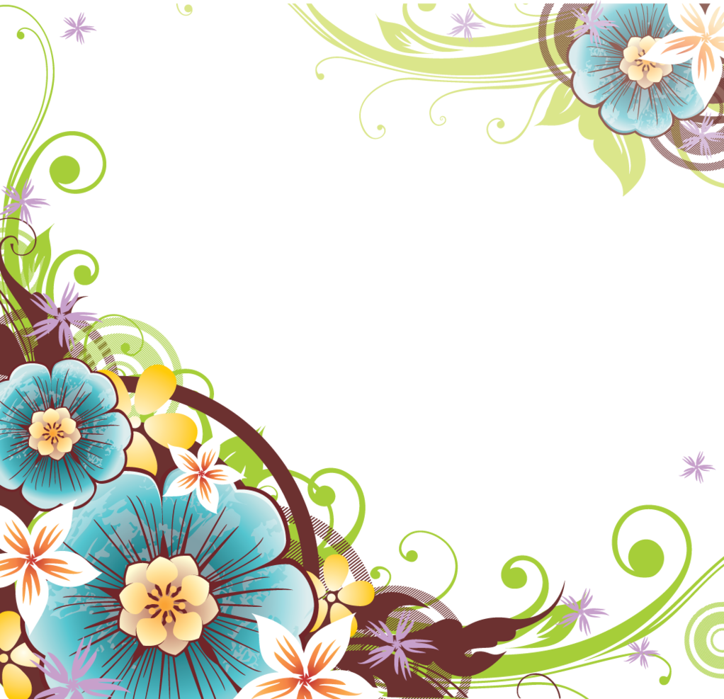 Flower Corner Border - ClipArt Best