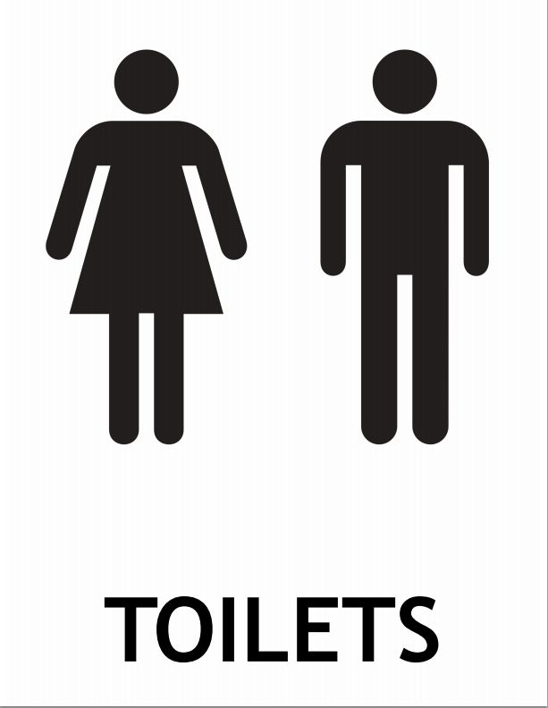 Toilet Signs | Restroom Signs ...