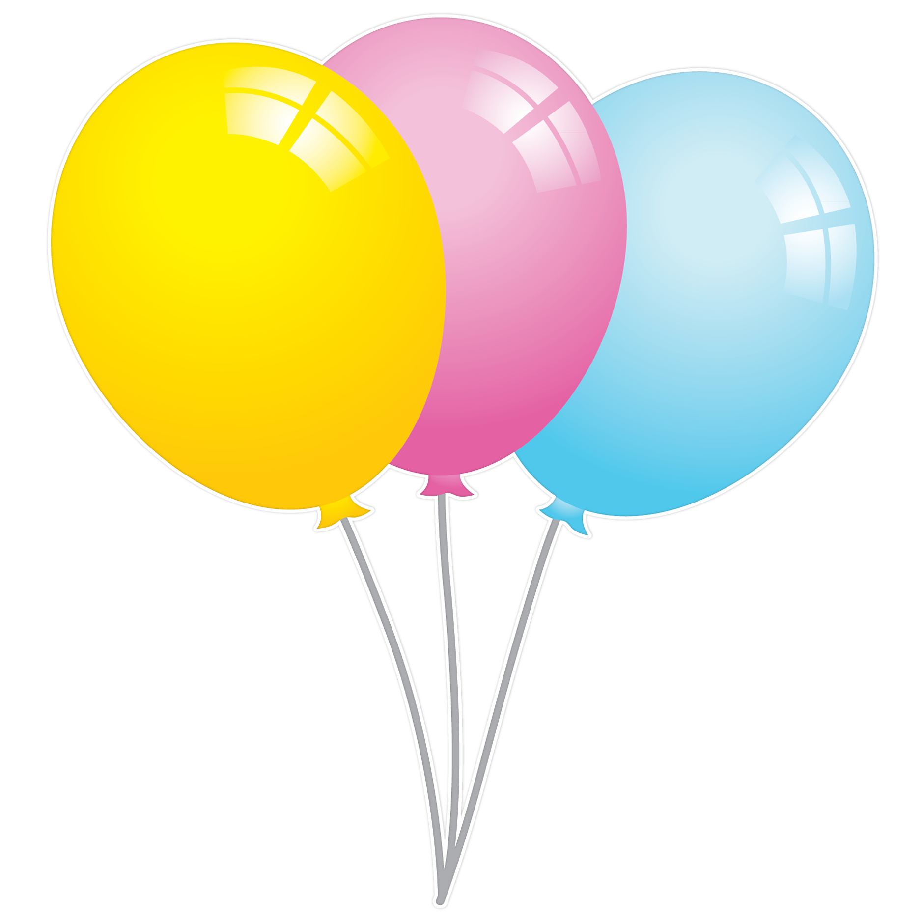Happy Birthday Balloons Png - ClipArt Best