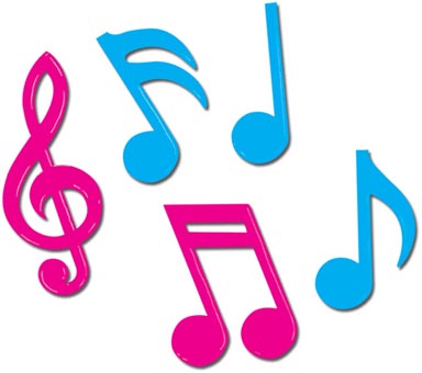 Single Musical Notes - Free Clipart Images