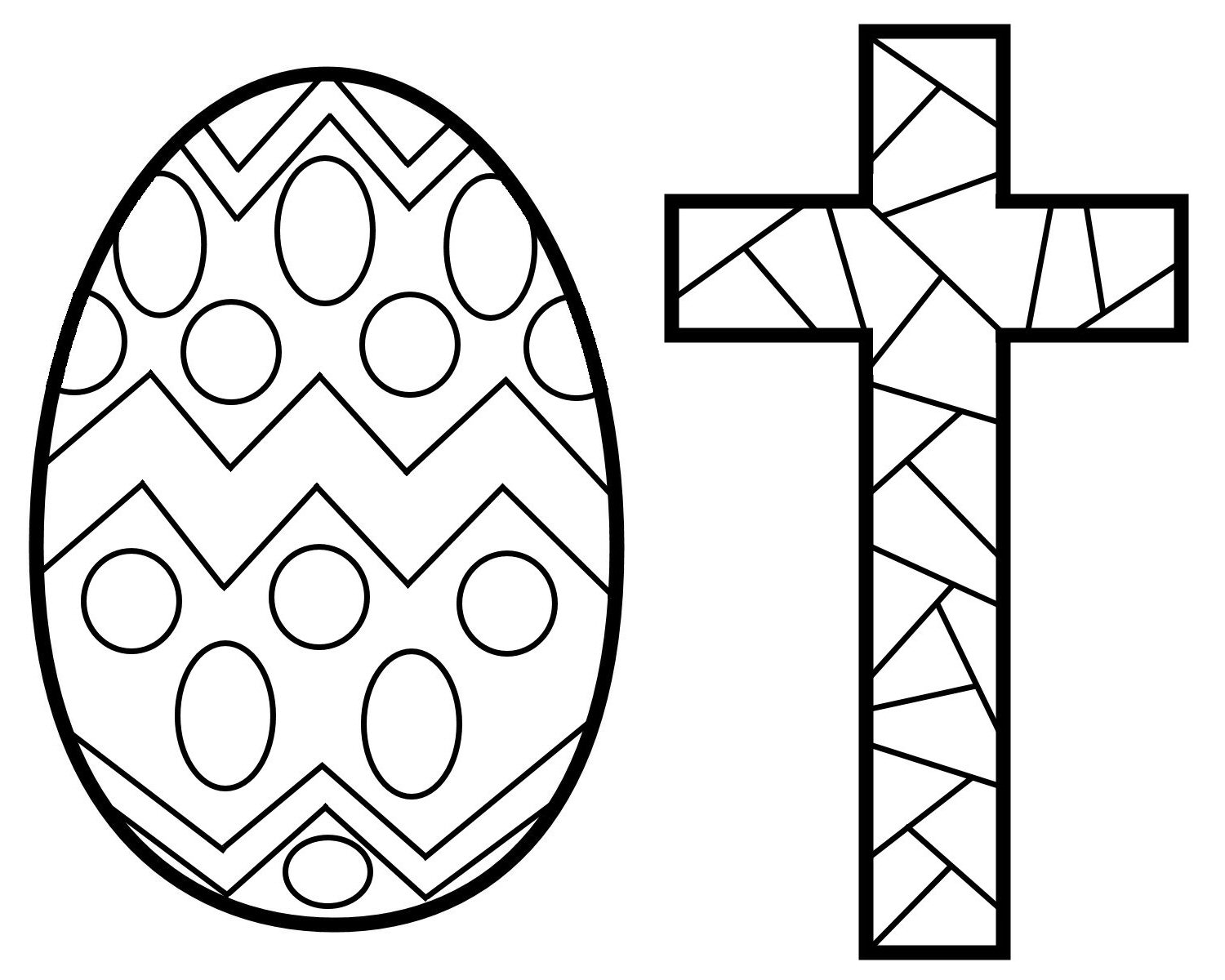 Stained Glass Coloring Pages | Mewarnai