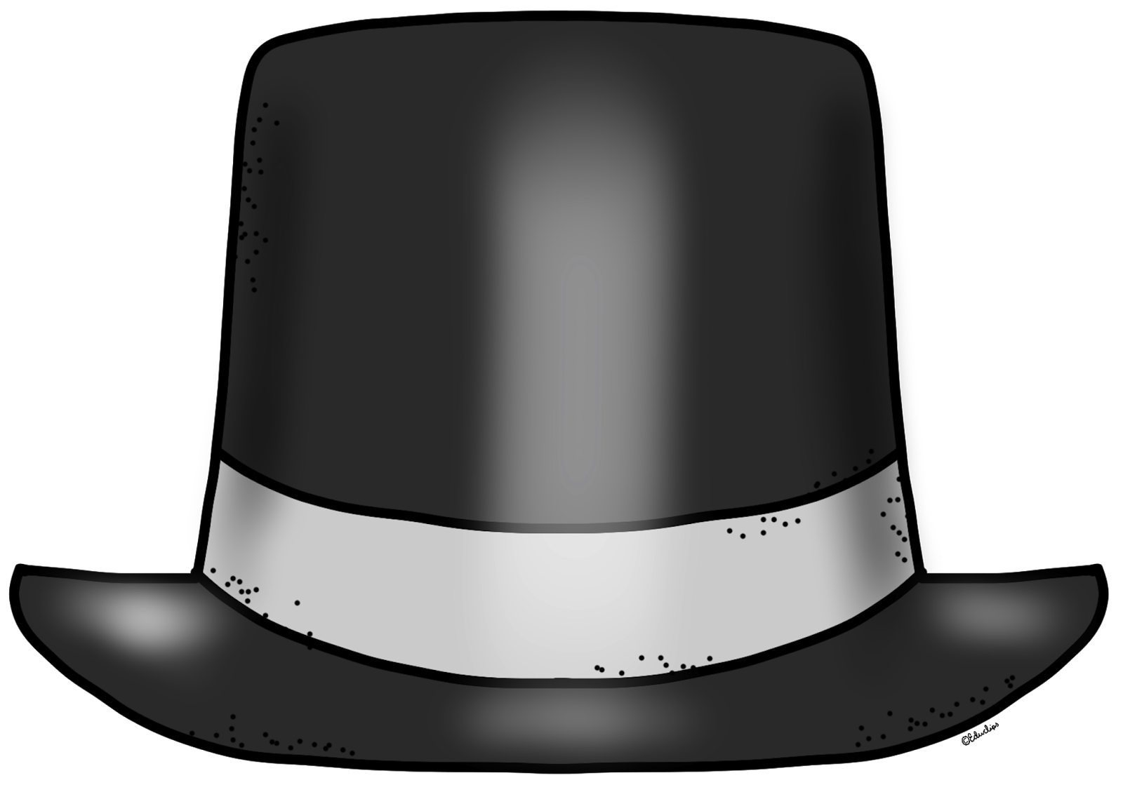 Clipart top hat