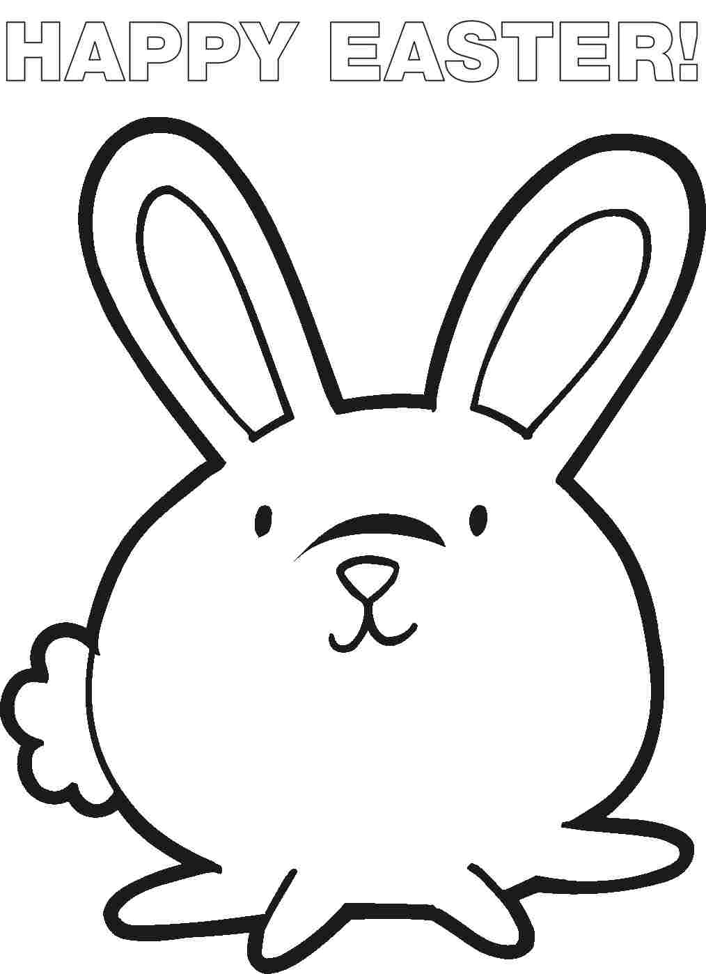 Bunny Coloring Pages - Bestofcoloring.com