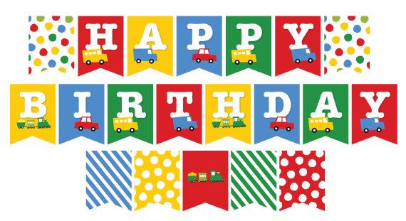 free printable birthday banners personalized - Maginezart
