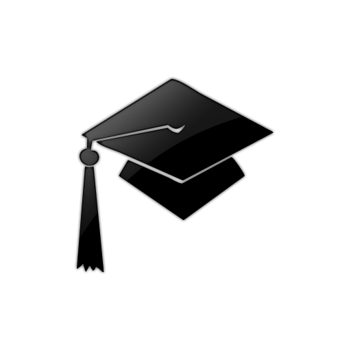 Graduation Cap (Caps) Icon #062553 Â» Icons Etc