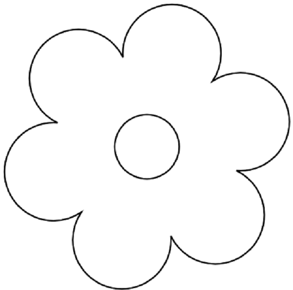 Flower Coloring Sheet - Pipress.net