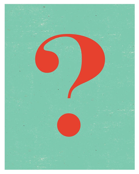 Question Mark | Full Stop, Posters ...