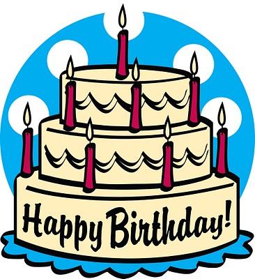 Free birthday cake clip art images