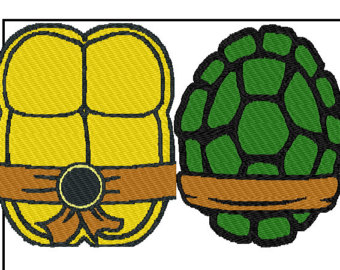 Ninja turtle shell clipart