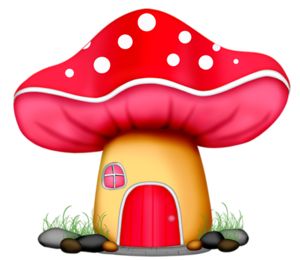 Clipart images of mushroom