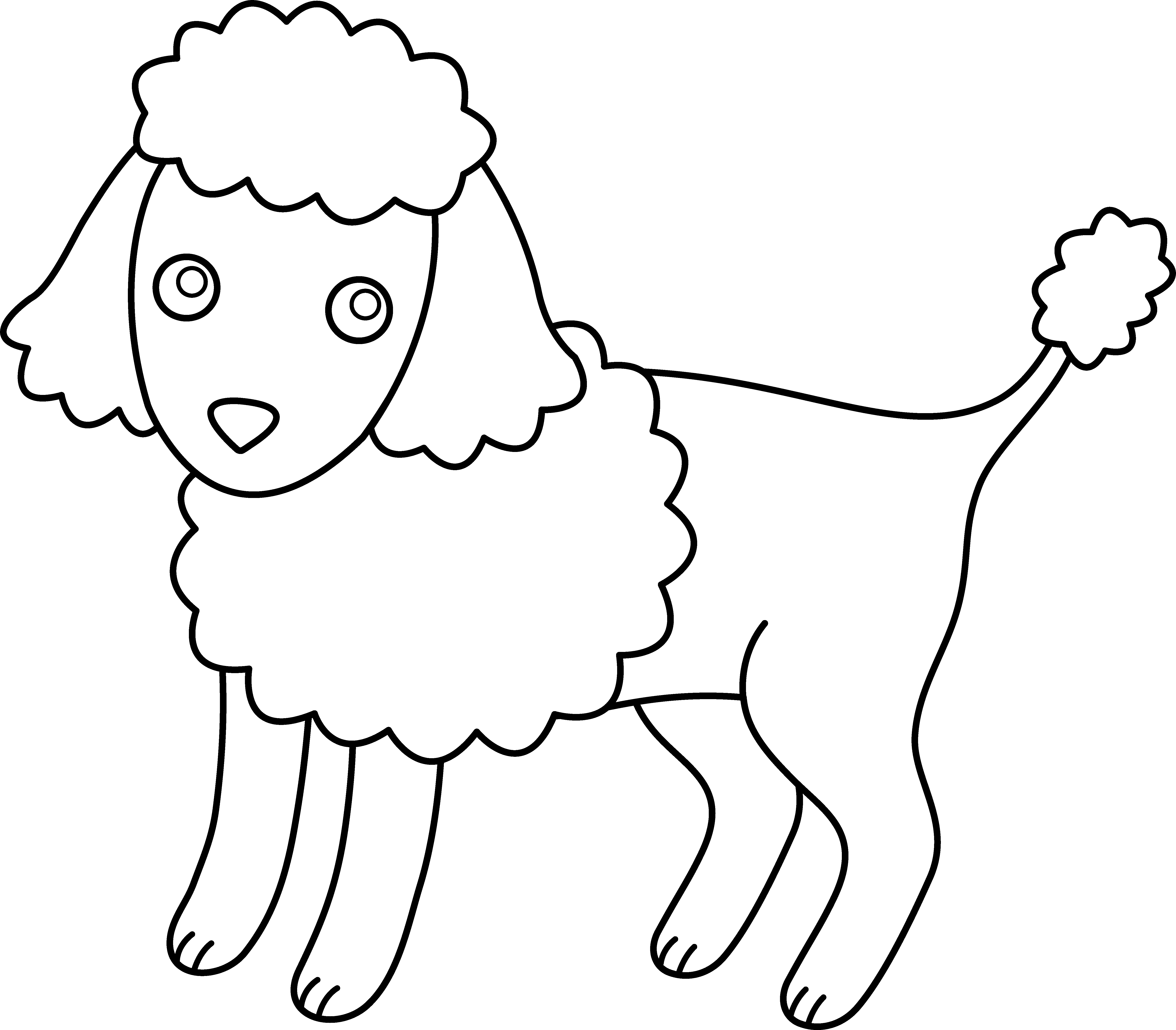 465 views French Poodle Clipart