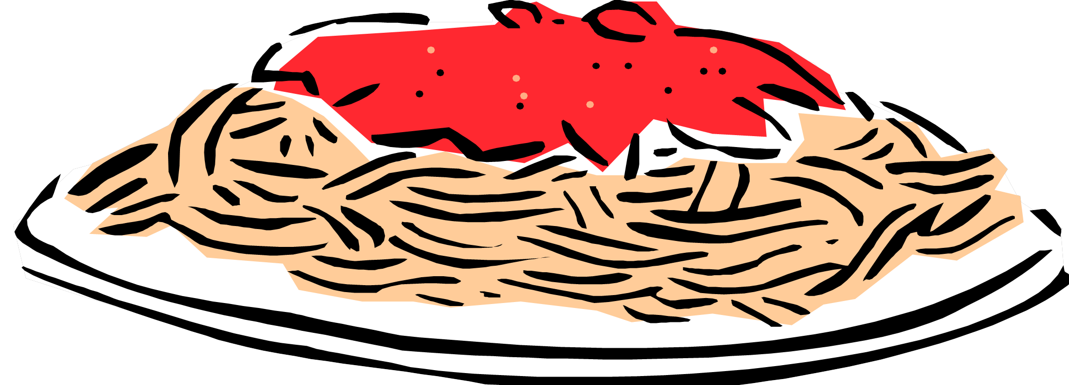 spaghetti clipart